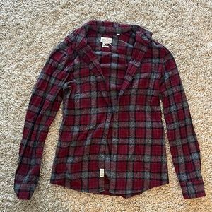 Flannel red gray and black jack wills